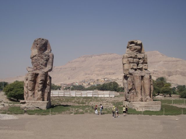 Egipto- Colosos de Memnon
